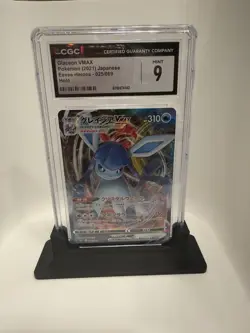 Pokemon 2021 GLACEON VMAX 025/069 EEVEE Heroes - S6a Japanese CGC 10 Pristine - Image 1