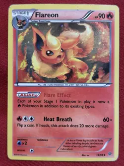 Flareon 13/98 XY Ancient Origins Cosmos Alternate Holo 2015 Pokemon TCG HP - Image 1