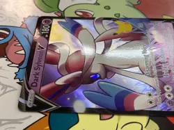2021 Pokemon TCG Black Star Promo Dark Sylveon V SWSH134 NM - Image 3