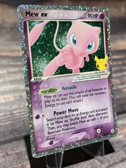 Pokemon TCG Mew ex 88/92 Celebrations: Classic Collection Holo (English) - NM - Image 2