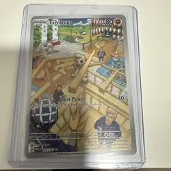 Pokemon TCG Timburr 183/167 Illustration Rare Twilight Masquerade NM/M - Image 1