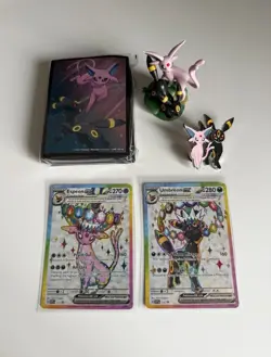 Pokemon TCG Prismatic Evolutions Premium Figure Collection Promos & Accessories - Image 1