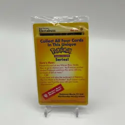Electabuzz Pokemon Black Star Promo WB Promo Sealed (WB Filler) - Image 1