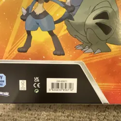 Pokemon TCG Lucario V & Tyranitar V Collector's Box - 14 Packs (NEW & SEALED) - Image 3