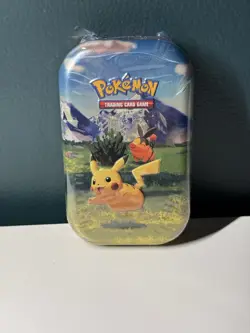Pokemon TCG Ascended Heroes Mini Tin Pikachu New Sealed In Hand - Image 1