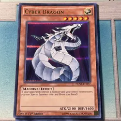 Yugioh Cyber Dragon DUSA-EN057 Ultra Rare 1st Ed VLP - Image 1