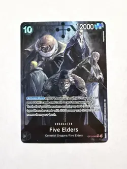Bandai One Piece CCG Five Elders OP13-082 Carrying On His Will SR Foil ALT ART - Image 1