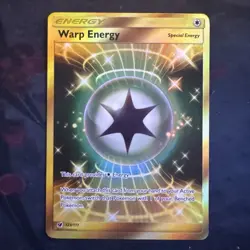 Warp Energy 123/111 Crimson Invasion Near Mint Secret Rare Pokemon Card - Image 1