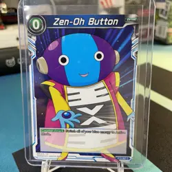 Dragon Ball Super Card Game Zen-Oh Button Union Force BT2-067 Regular Promo - Image 1