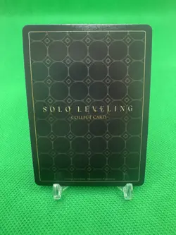 Mapniverse Solo Leveling - SL1E-PM09 Choi Jong-In ID Collectible Card - Image 2