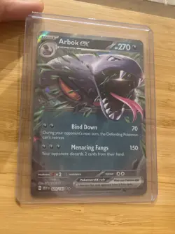 Pokemon TCG Arbok ex Lot (2 Cards) – SV 151 – 024/165 + 185/165 – NM - Image 4