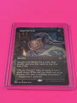 Imperial Seal (Borderless) Double Masters 2022 Foil Card Magic The Gathering MTG - Image 3