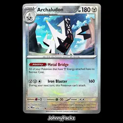 Archaludon 070/131 Master Ball - 2025 Prismatic Evolutions - Pokemon Card (NM) - Image 1