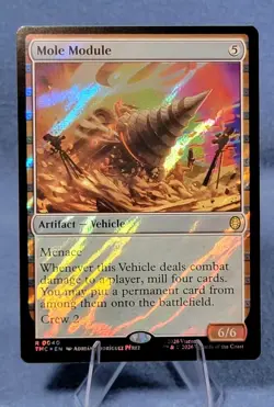 Mole Module - Surge Foil NM Teenage Mutant Ninja Turtles MTG 040 - Image 1