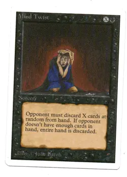 BT's MTG Unlimited 1x Mind Twist NM Never been Played Free Shipping - Image 1
