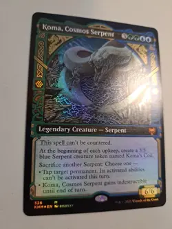 MTG: Koma, Cosmos Serpent (Showcase) (Foil) (LP): Kaldheim - Image 2