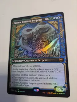 MTG: Koma, Cosmos Serpent (Showcase) (Foil) (LP): Kaldheim - Image 3
