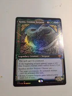 MTG: Koma, Cosmos Serpent (Showcase) (Foil) (LP): Kaldheim - Image 4