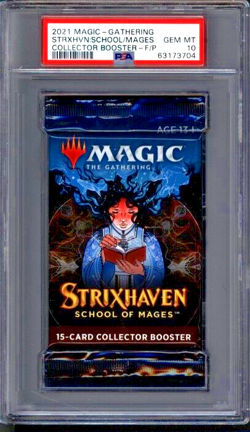 Strixhaven Collector Pack English Graded PSA 10 MTG Magic #63173704 - Image 1