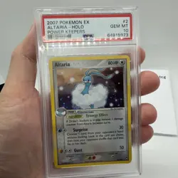 2007 Pokemon Altaria EX Power Keepers Holo Rare #2 PSA 10 Gem Mint POP 42 - Image 3