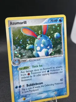 Pokemon TCG Azumarill 114/113 EX Delta Species Holo Rare Swirl FOR DERDAO0 ONLY - Image 2