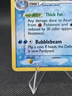Pokemon TCG Azumarill 114/113 EX Delta Species Holo Rare Swirl FOR DERDAO0 ONLY - Image 4