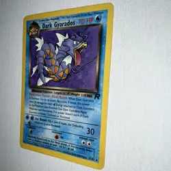 Pokemon Dark Gyarados Rare 70 HP Stage 1 Team Rocket 25/82 2000 English TCG Card - Image 2