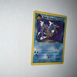 Pokemon Dark Gyarados Rare 70 HP Stage 1 Team Rocket 25/82 2000 English TCG Card - Image 3