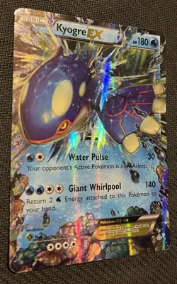 Pokemon TCG Kyogre EX Full Art Ultra Rare Holo 54/160 Primal Clash - Image 1