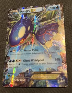 Pokemon TCG Kyogre EX Full Art Ultra Rare Holo 54/160 Primal Clash - Image 2