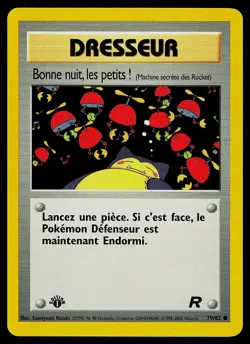 Pokemon Card - Sleep! 1st Edition Team Rocket FRENCH 79/82 - Image 1