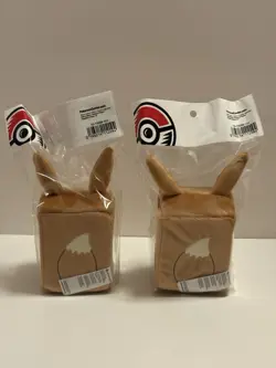 Pokemon TCG Fuzzy Eevee Deck Box Pokemon Center New FACTORY SELAED SOLD OUT - Image 3