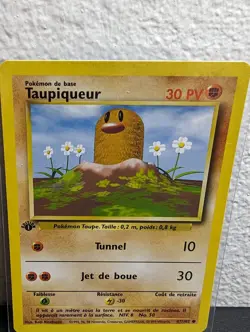 Taupiqueur (Diglett) French - 1st Edition - Base - 47/102 - Pokemon TCG - - Image 1