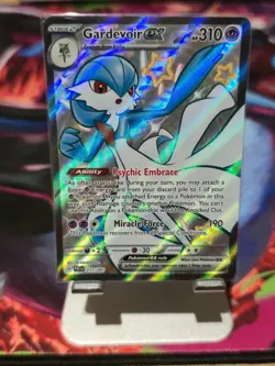 Pokemon TCG Gardevoir Ex 217/091 Shiny Ultra Rare Paldean Fates 2024 NM 217/091 - Image 1