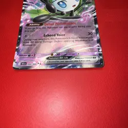 Pokemon TCG Meloetta EX 044/086 Black Bolt Double Rare In EX+ Condition - Image 4