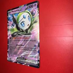 Pokemon TCG Meloetta EX 044/086 Black Bolt Double Rare In EX+ Condition - Image 5