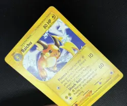 2002 Raichu NM- Expedition Non-Holo 61/165 Pokemon Card TCG e-Series Vintage - Image 2