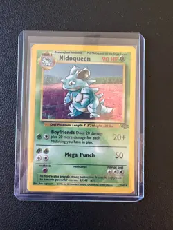 Nidoqueen Pokemon Card TCG 07/64 Jungle Set Unlimited Holo - Image 1