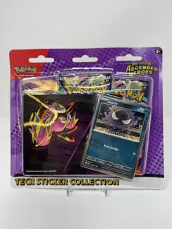Pokemon TCG Ascended Heroes Tech Sticker Collection Gastly - New & Sealed - Image 1