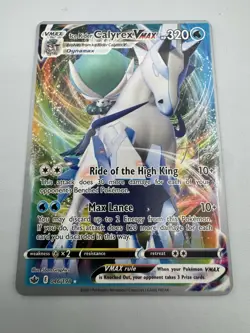 Pokemon 2022 World Championships PALKIA DECK Ice Rider Calyrex VMAX 046/198 - NM - Image 1
