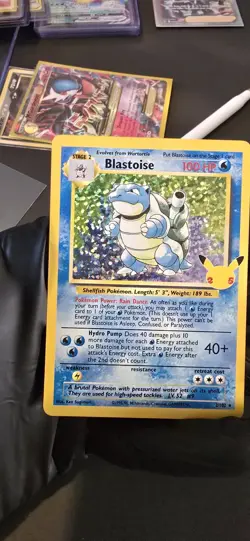 The Pokemon Company Blastoise 2/102 Celebrations Classic Collection Holo 100 HP - Image 1