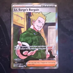 Lt. Surge’s Bargain 170/132 - Ultra Rare - Pokemon Mega Evolution - NM - Image 1