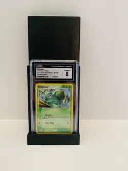 cgc 8 bulbasaur pokemon 2006 ex crystal guardians- 46/100 reverse holo - Image 1