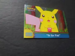 2000 Topps Pokemon TV Series 3 Silver Foil #OR5 "In the Pink" Orange Islands - Image 1