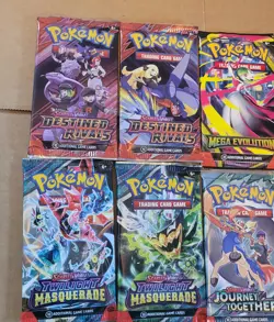 Pokemon TCG Booster Packs New Sealed Lot of 12 Mixed Packs - Image 4