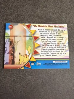 The Mandarin Island Miss Match OR16 TOPPS POKEMON Series 3 Orange Islands LP - Image 2