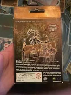 Yugioh Rise Of The Dragon Lords Structure Deck Sealed 1st Edition Factory Sealed - Image 3