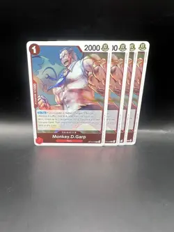 Monkey.D.Garp OP13-016 R One Piece Carrying On His Will Playset X4 - Image 1