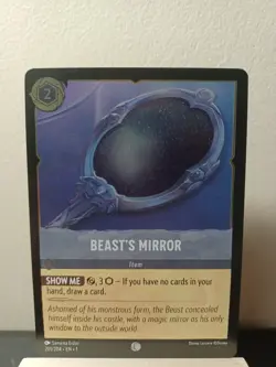 Beast's Mirror - 201/204 - Common - Cold Foil NM - Disney Lorcana TCG - Image 1