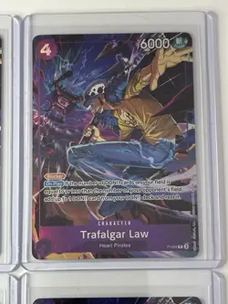 Trafalger Law P-093 Illustration Box Vol. 6 Promo 4 Card Play Set Lot One Piece - Image 3
